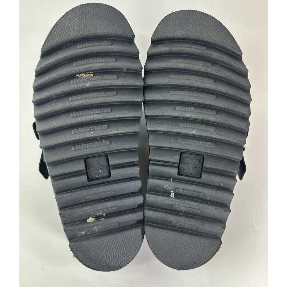 Dr Doc Martens Black Blaire Slides Buckle Strap Sandals Women's US Size 8 Shoes - Picture 14 of 16